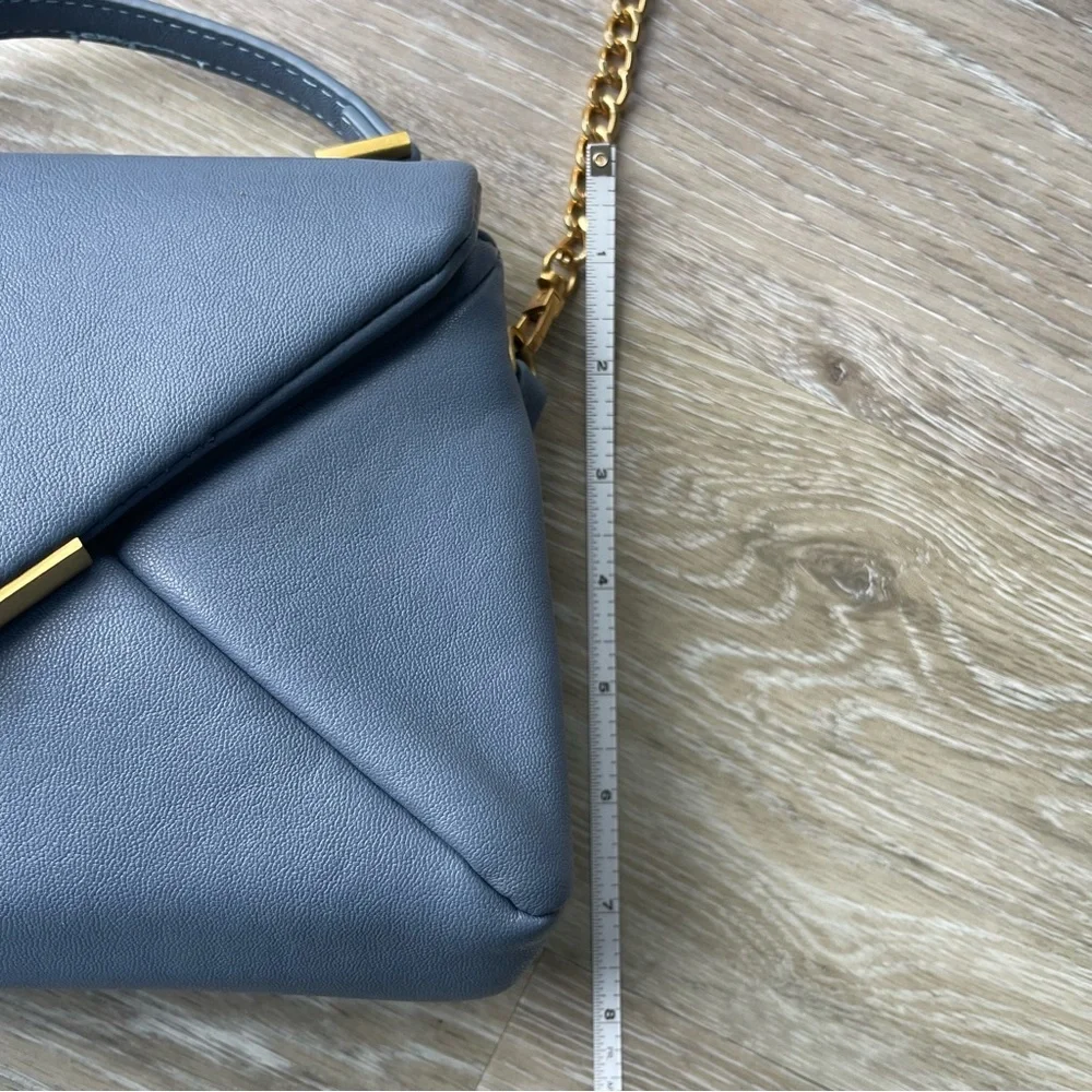 Rachel Zoe Cross Body Envelope Bag Light Blue
